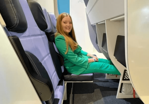 Chaise Longue: le nouveau concept de siège pour la classe éco en avion Chaise Longue: le nouveau concept de siège pour la classe éco en avion